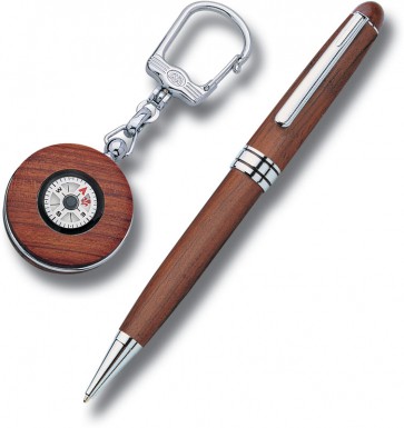 Privjesak wooden series kompas + olovka 2794.KKP (logo 30x30 mm)