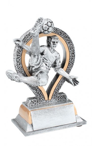 Figurica 255 NOGOMETAŠ i POTKOVA antique (130 mm #50x20 mm)