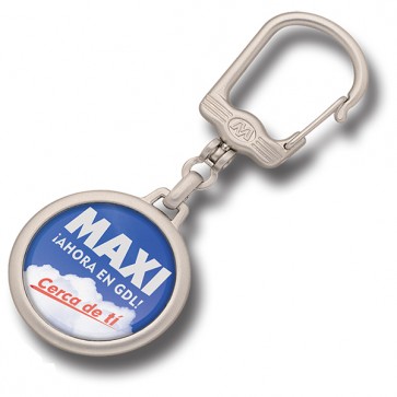 Privjesak metalni 723.SKK (logo R30 mm)