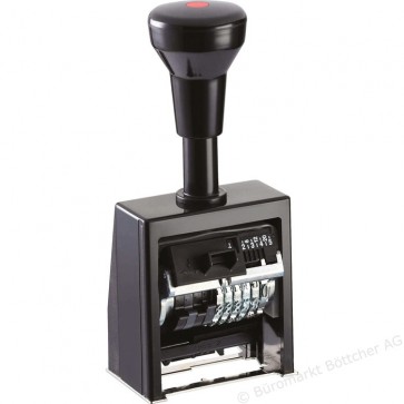 Numerator Reiner B6K (plast, kućište, 6 kolona, 4.5 mm visina znamenki, block)