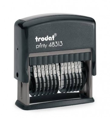 Numerator Trodat, Printy 48313 (13 kolona, 3.8 visina znamenki)