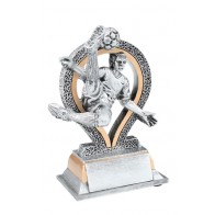 Figurica 255 NOGOMETAŠ i POTKOVA antique (130 mm #50x20 mm)