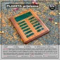 Plaketa prijelazna zelena (drvo američkog lješnjaka, 230x310 mm)