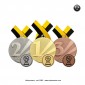 Set medalja 552 simbol 1/2/3 mjesta (50 mm promjer, 46 mm stražnji insert) / MOQ 5 setova