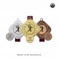Set medalja 501 rukomet (50 mm promjer, 33 mm stražnji insert) / MOQ 5 setova
