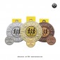 Set medalja 502 trčanje (50 mm promjer, 46 mm stražnji insert) / MOQ 5 setova