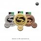 Set medalja 702 ribolov (70 mm promjer, 60 mm stražnji insert) / MOQ 5 setova