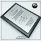 Plaketa Victory (metalik crna, 225x300 mm)